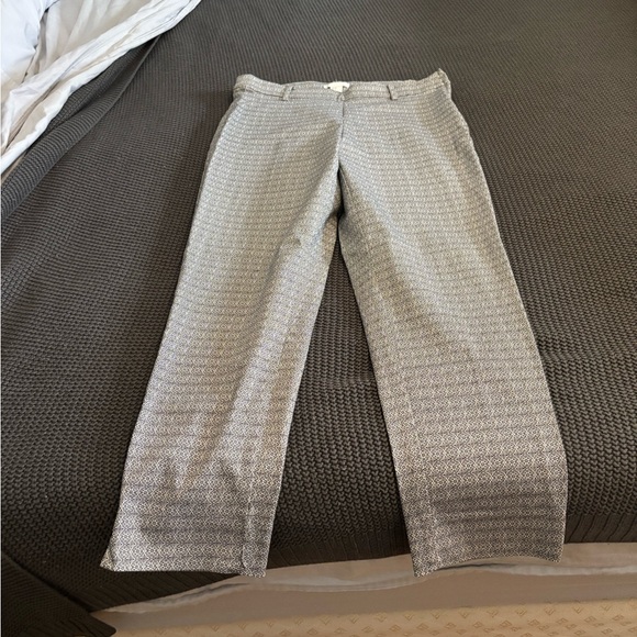 H&M Pants - H&M Women's Gray Patterned Cropped Pants